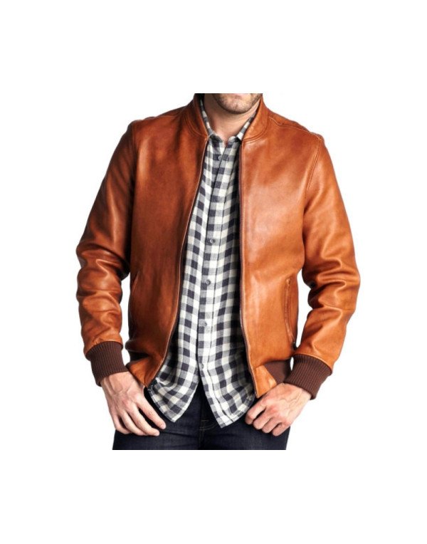 HugMe.fashion Genuine Leather Jacket Motorcycle Ja...